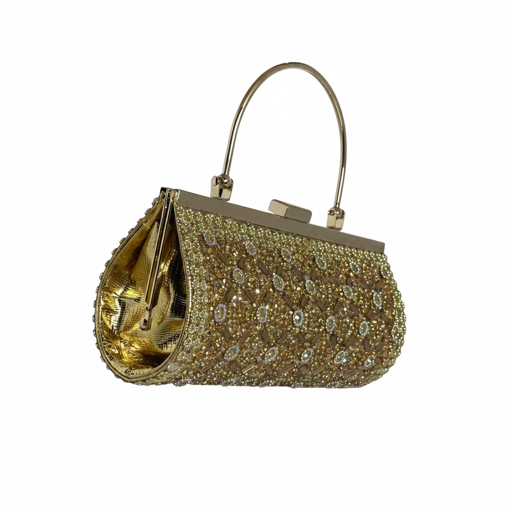 Elegant Wedding Clutch (Simple Jaal)