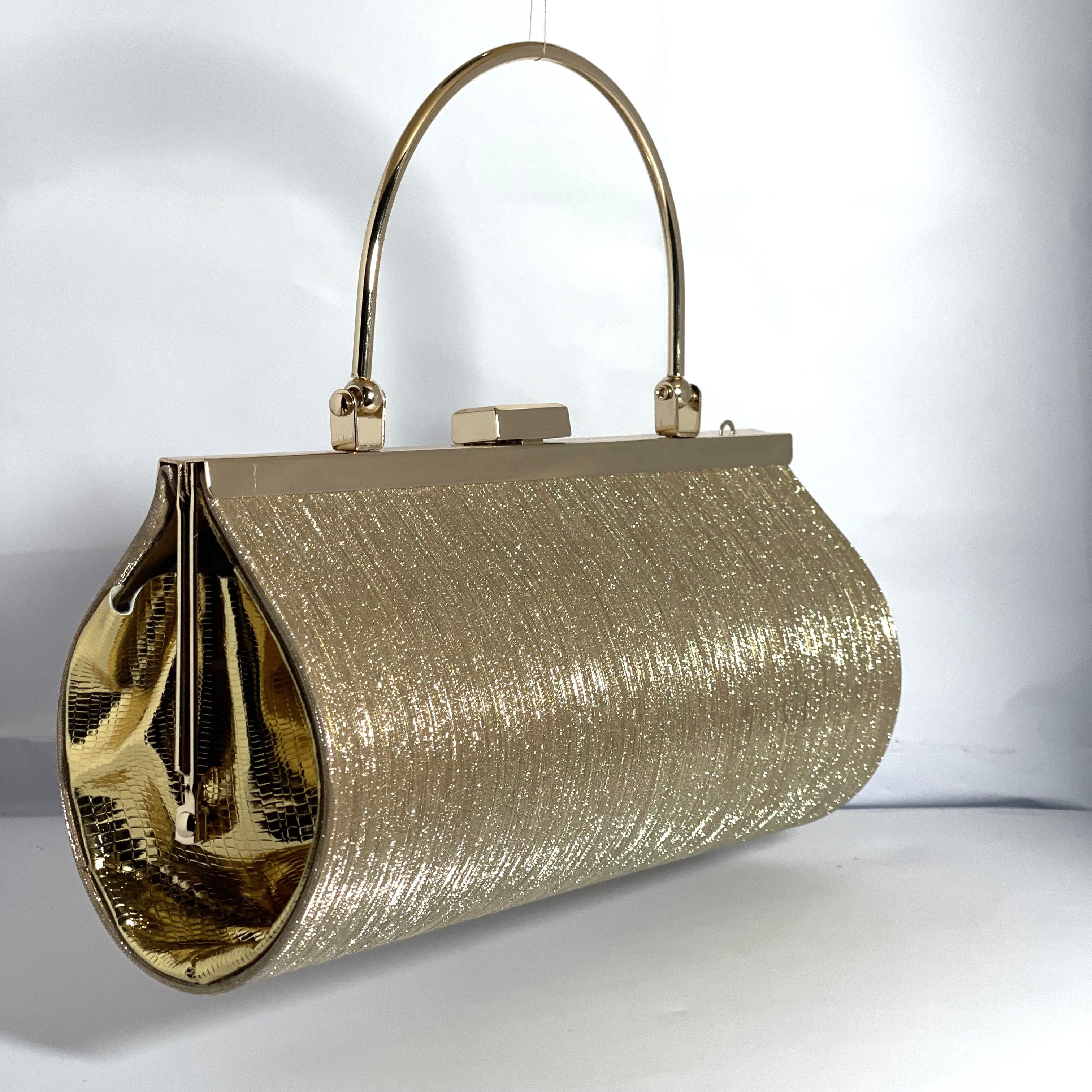 Elegant Wedding Clutch (Gold Shine)