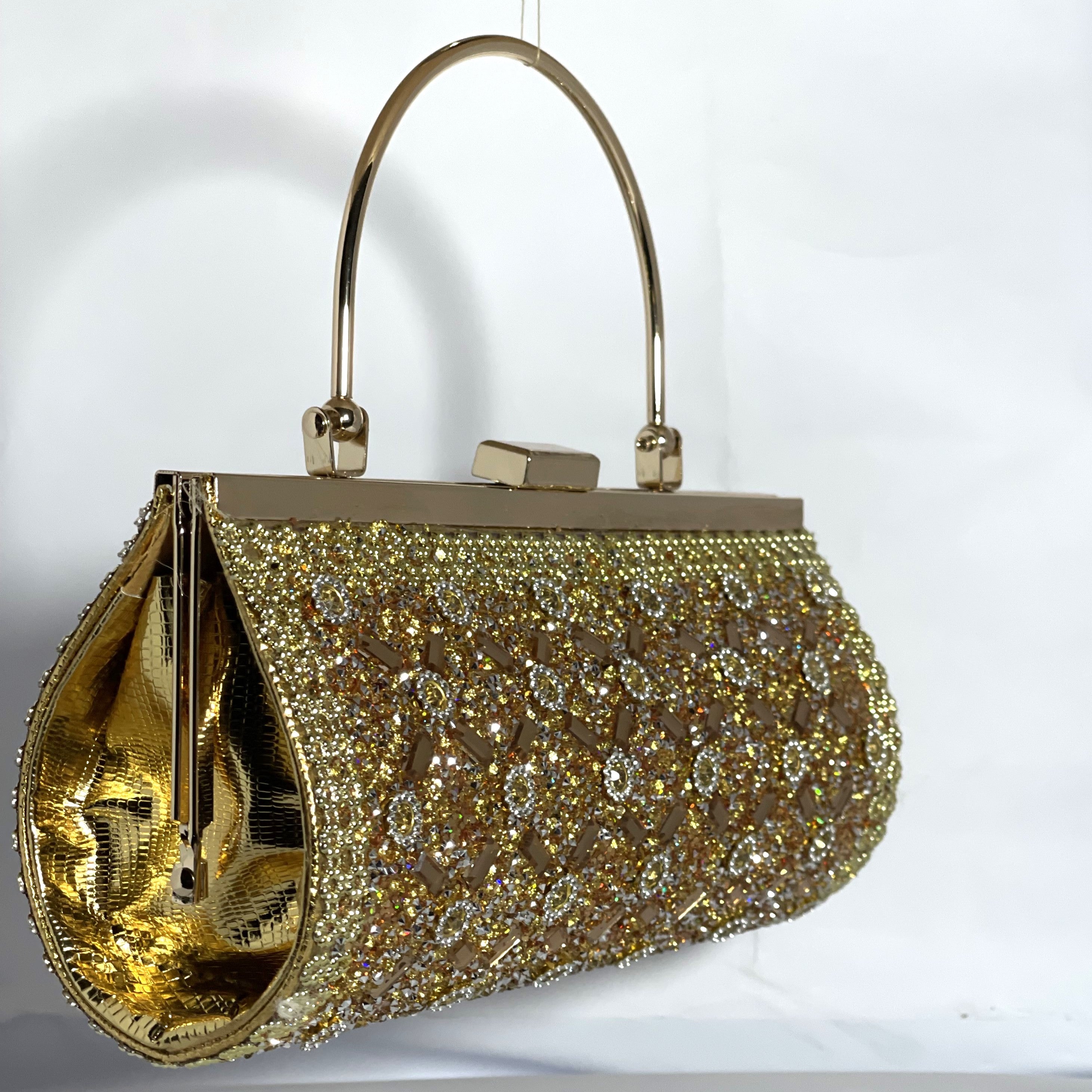 Elegant Wedding Clutch (Simple Jaal)