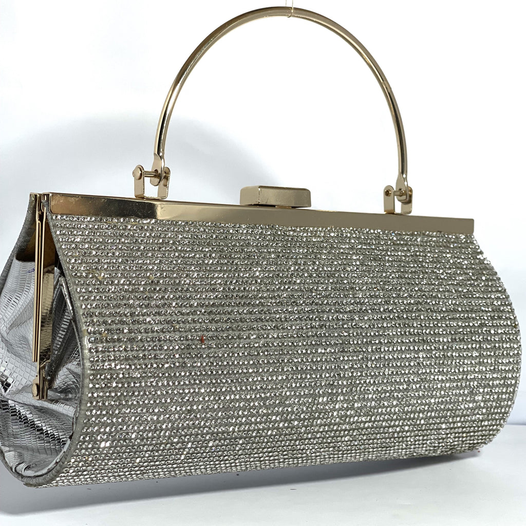 Elegant Wedding Clutch (Silver Shine)