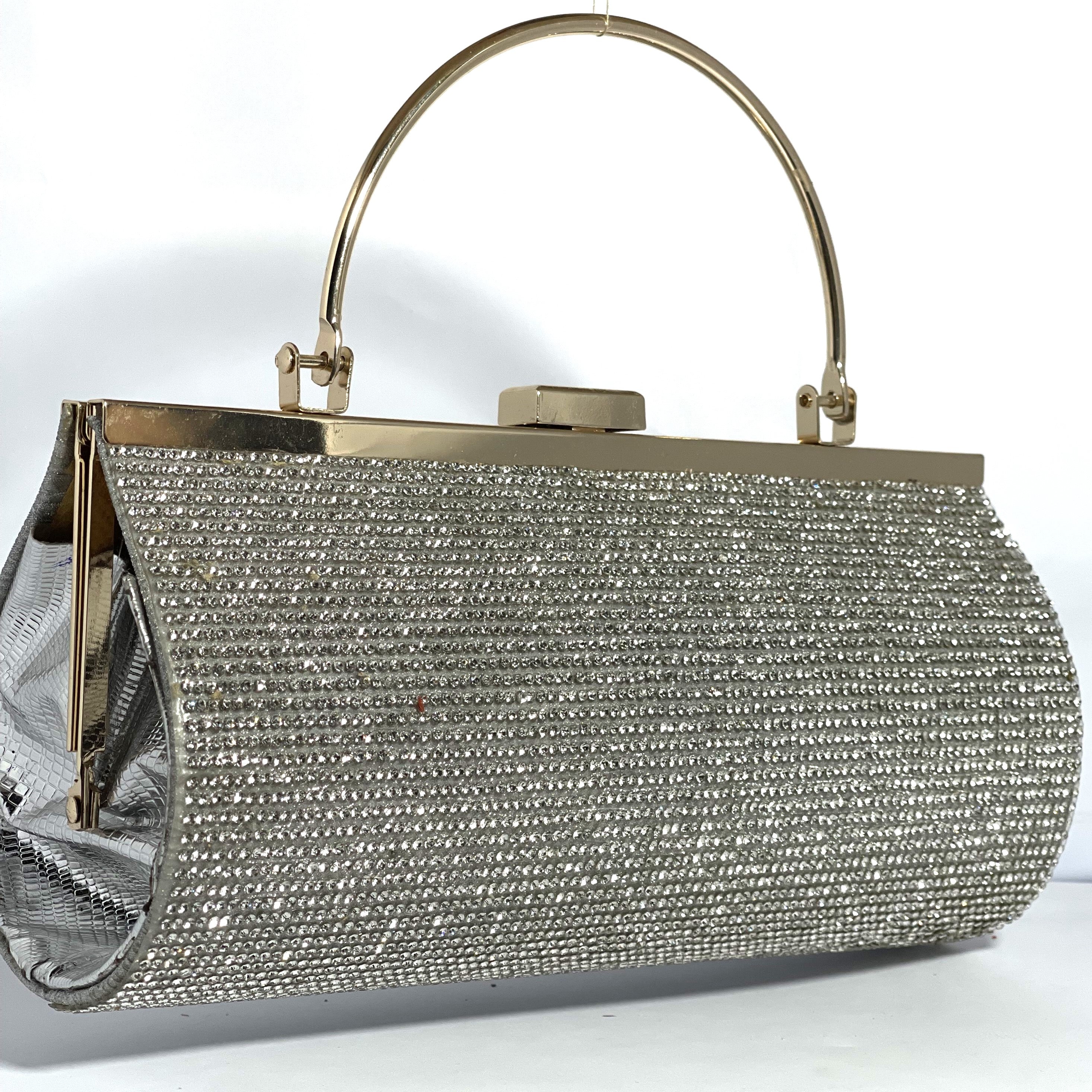 Elegant Wedding Clutch (Silver Shine)