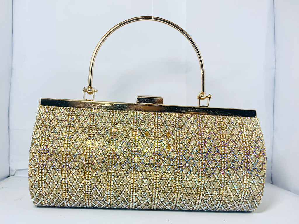 Gem Crest Bridal Clutch