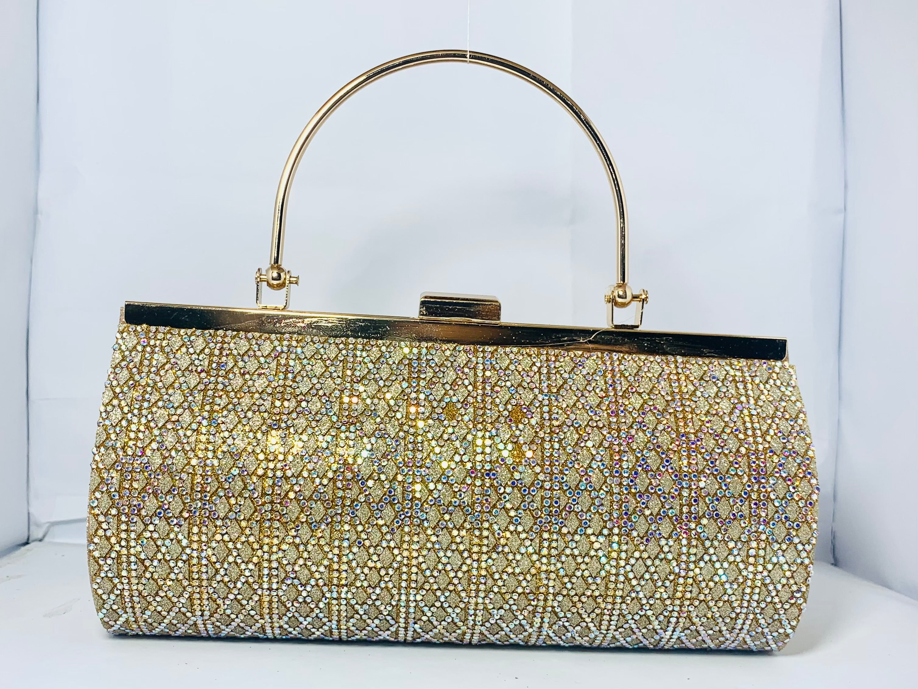 Gem Crest Bridal Clutch