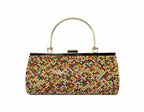 Diamond Drape Multicoloured Crystal Bridal Clutch