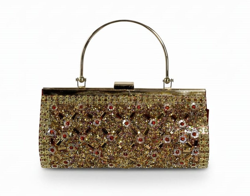 Elegant Wedding Clutch (Phool Jaal)